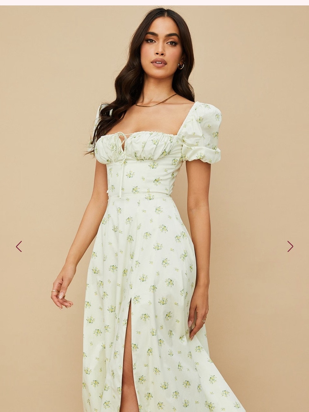 House of CB Tallulah Floral Midi Dress - Picture 2 of 9